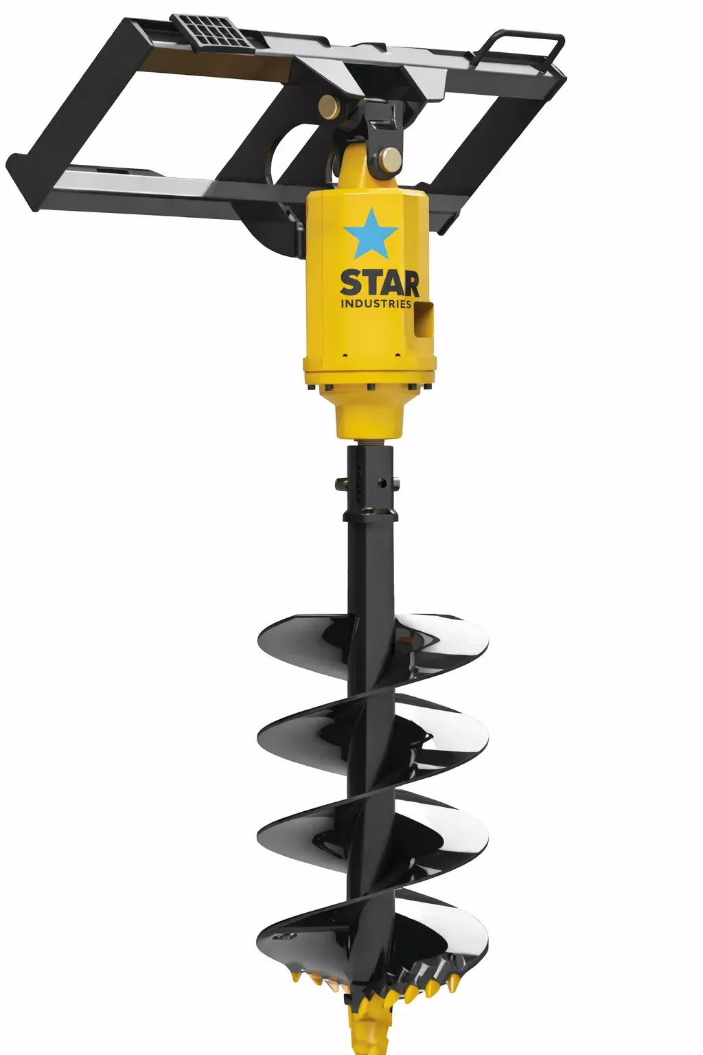 Star Industries Auger Frame and Drives | 6 – 20 GPM | For Mini Skid Steers