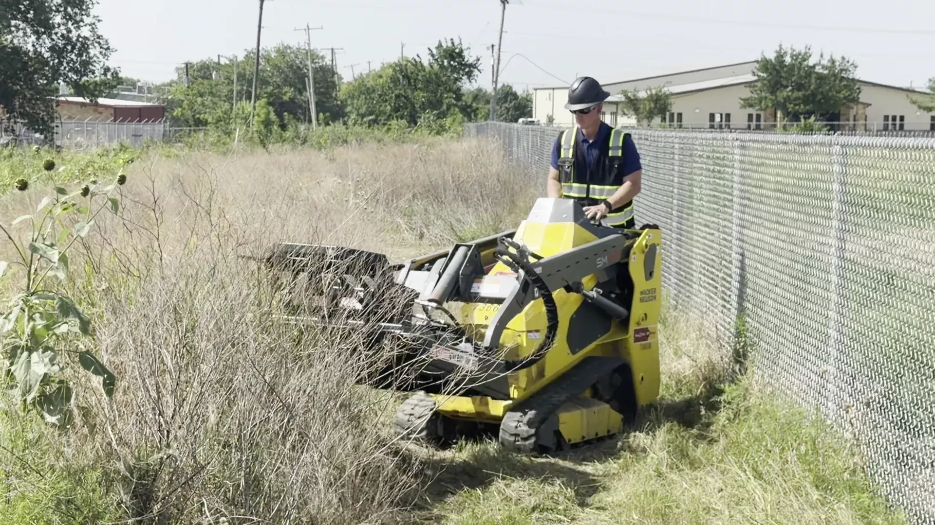 Star Industries Brush Cutter | Model 195M-44 & 195MBC-44 | Width 44" | 10–15 GPM | For Mini Skid Steer