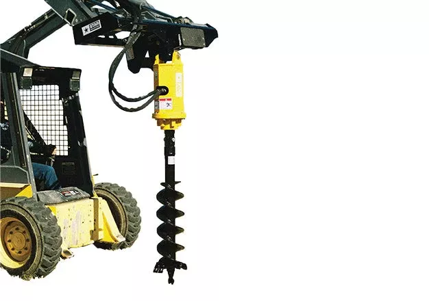 Star Industries Skidsteer Auger Assemblies (Includes Mounting Frame, Drive & Hose Kit) | 10–35 GPM | For Skid Steers
