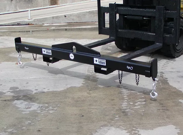 Star Industries Spreader Bar | Models 1140, 1160BA & 1155 Series | 6–20 ft Adjustable Length | Up to 34,000 lbs Capacity | For Forklift & Crane