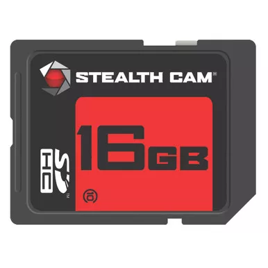 Stealth Cam STC-16GB SD Card, 16 GB, Black
