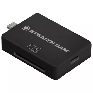Stealth Cam STC-SDCRIOS SD Card Reader iPhone, Black