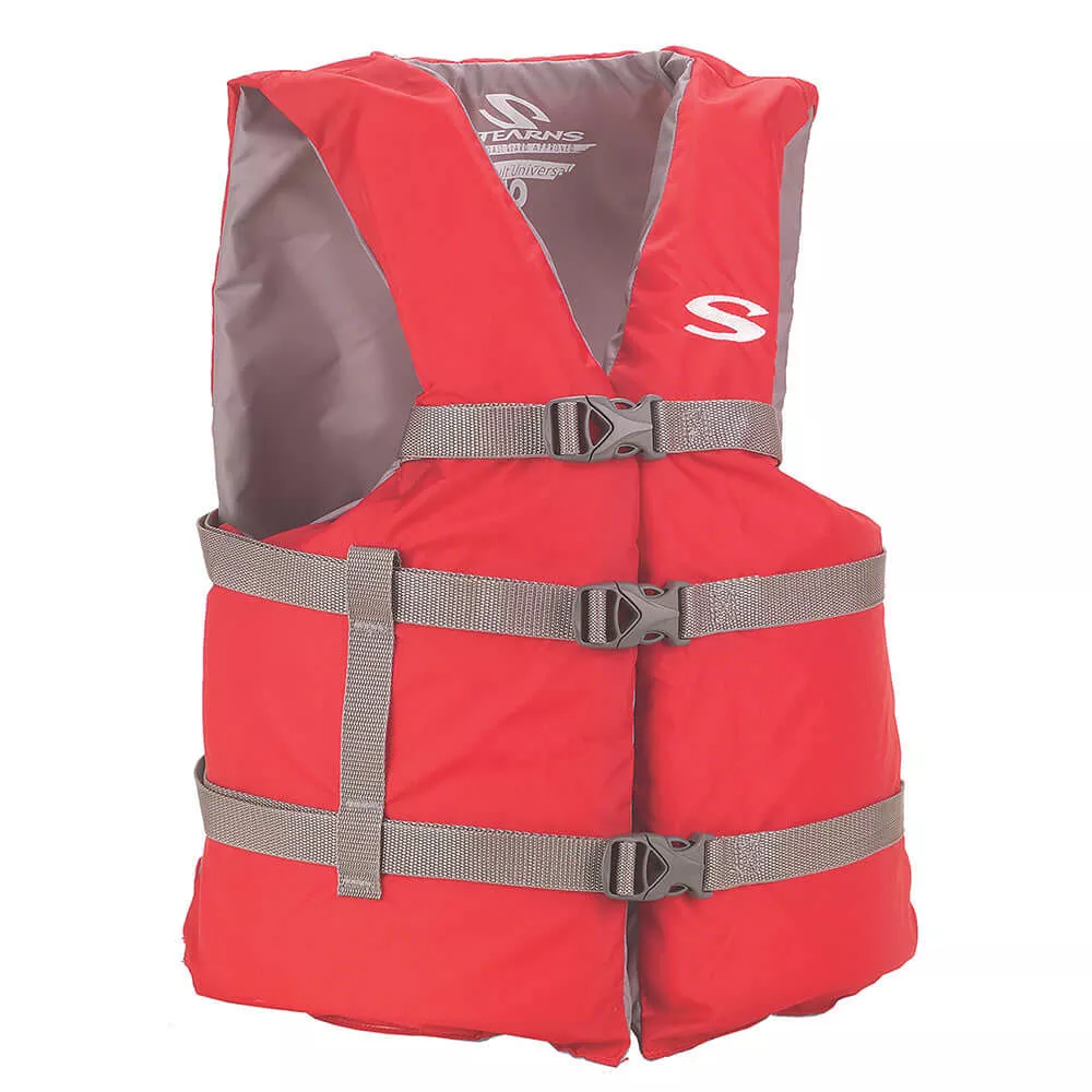 Stearns Adult Classic Red PFD Life Vest - Universal - 2158948