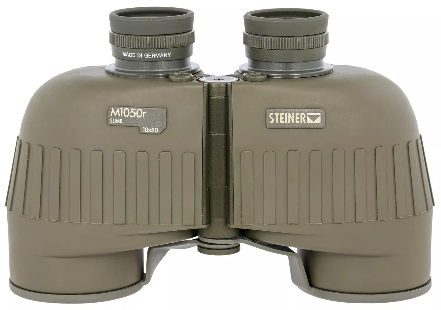 Steiner M1050 Laser Protection Filter 10x50mm SUMR Military Ranging Reticle Floating Prism Green