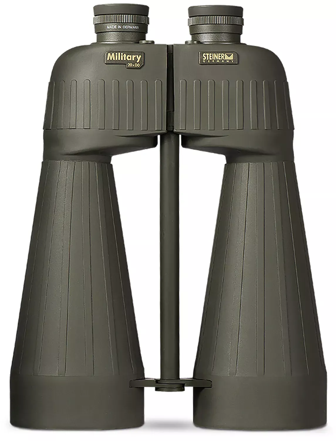 Steiner M2080 20x80mm Floating Prism Green Rubber Armor Makrolon Features Tripod Mount