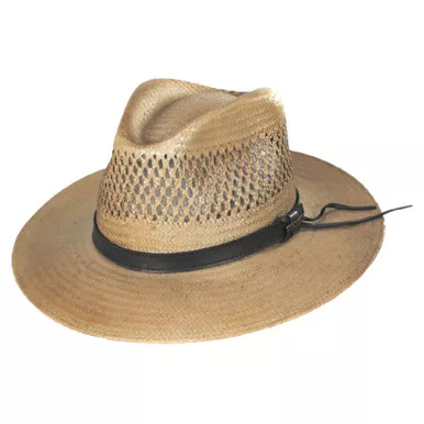STETSON Peak View Copper Shantung Straw Hat (OSPKVW-9327CO)