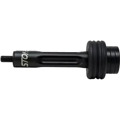 Stokerized EDGE-HTR-5-BLK/BLK Edge Aluminum Hunter Stabilizer, 5 Inches, Black
