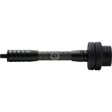 Stokerized M1-6-BLK M1 Carbon Hunter Stabilizer, 6 Inches, Black
