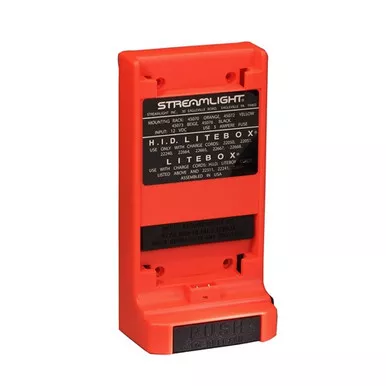 Streamlight 45071 Direct Wire 12V DC Mounting Rack, Orange - LiteBox/FireBox/HID LiteBox