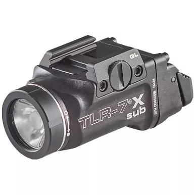 Streamlight 69405 TLR-7 X Ultra-Compact 500 Lumen USB Rechargeable Sub Gun Light for Glock 43X/48 MOS
