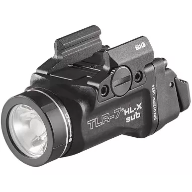 Streamlight 69504 TLR-7 HL-X Versatile High-Lumen, Multi-Fuel Weapon Light for SIG Sauer P365/XL