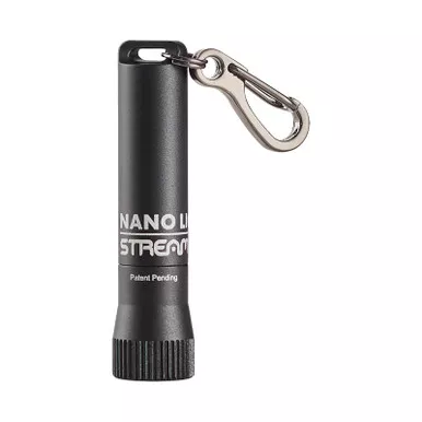 STREAMLIGHT Nano Light II 20 Lumens Black Keychain Flashlight (73020)