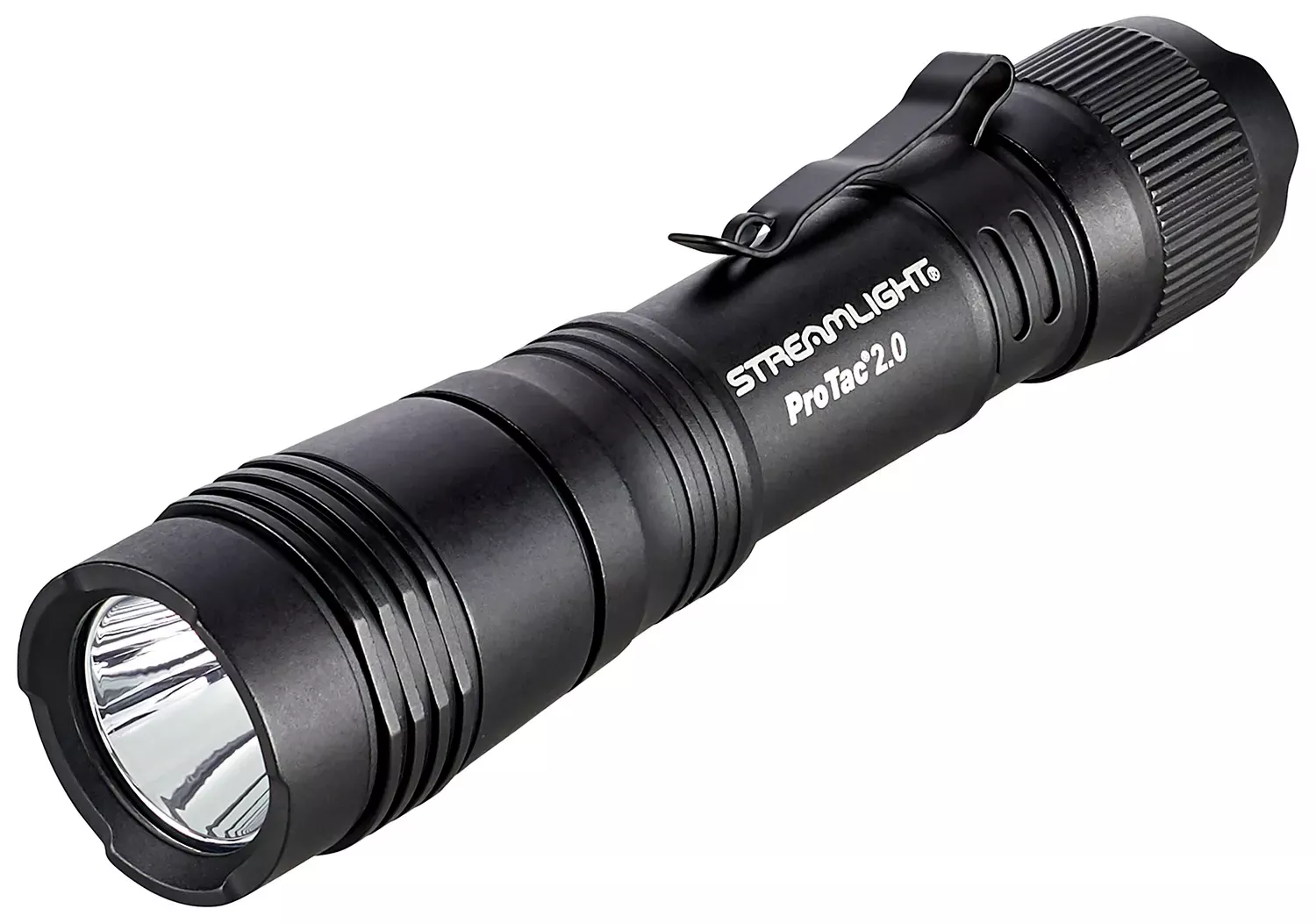 Streamlight ProTac 2.0 Black Anodized Aluminum, White LED, 100/570/2000 Lumens, 262 Meters Beam Distance