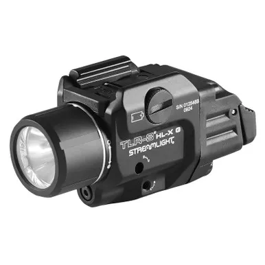 STREAMLIGHT TLR-8 HL-X G USB Black Weapon Light with Green Laser (69475)