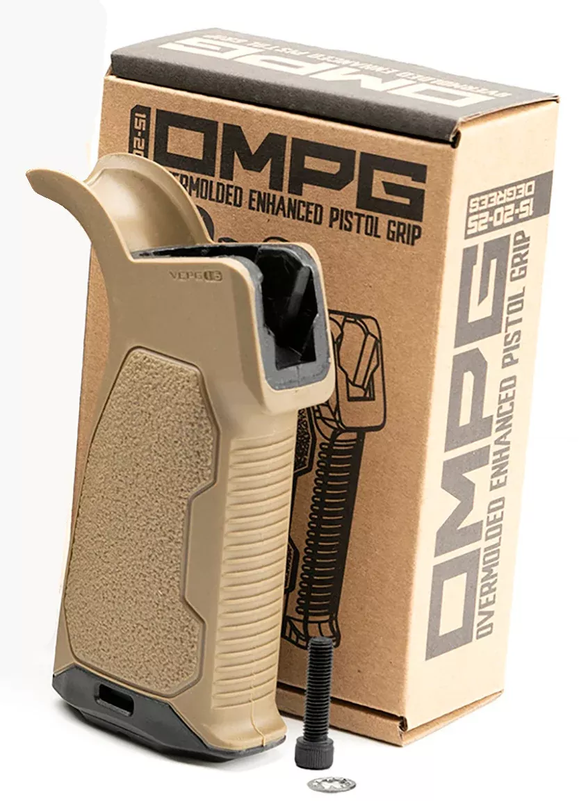 Strike Ar, Si Ar-ompg-15-fde A515 Pstl Grip 15deg Fde