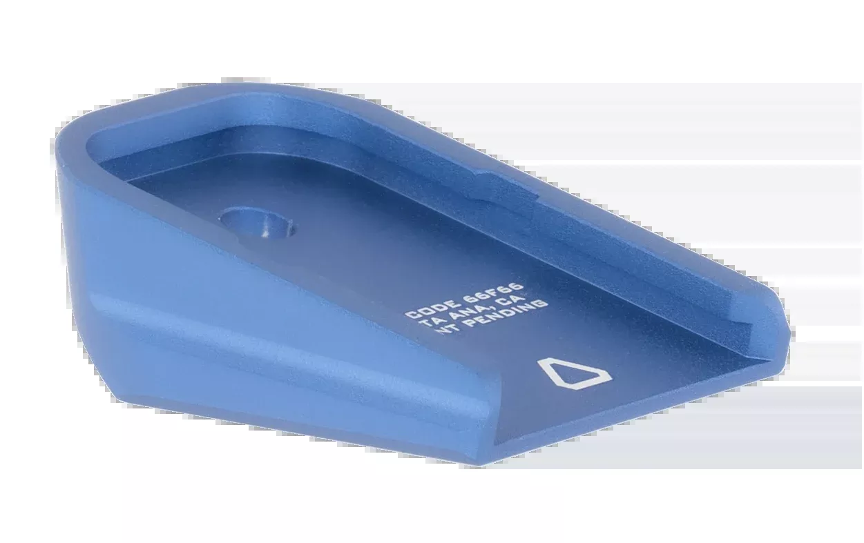Strike Base Plate, Si G-albp-blu Glk Alum Base Plate