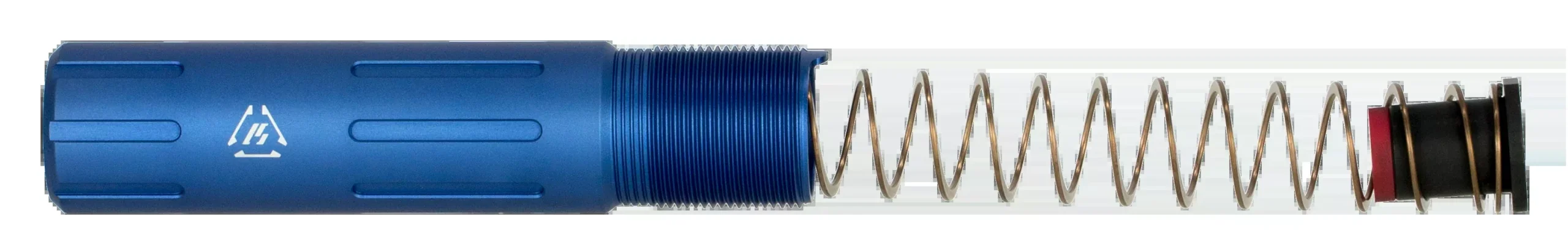 Strike Buffer Tube, Si Ar-spre-slick-blu Ar Shrt Pst Rec Buffer Tube
