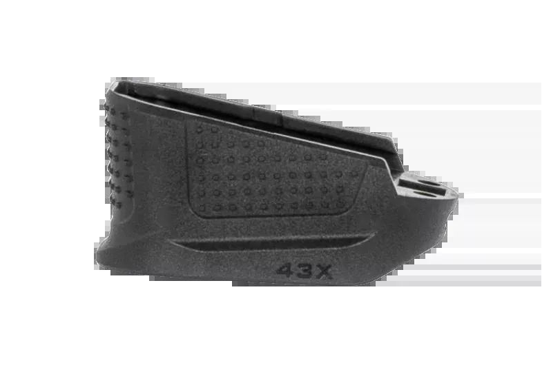 Strike Enhanced Magazine Plate, Si Emp-g43x-bkG43x Mag Ext +2 Bk