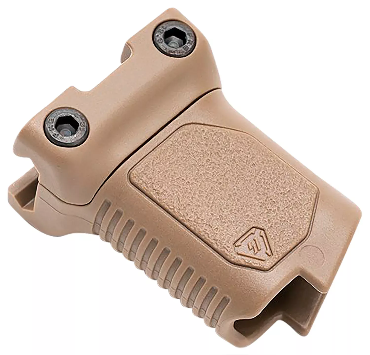 Strike Industries Angled Vertical Grip Short Flat Dark Earth Polymer