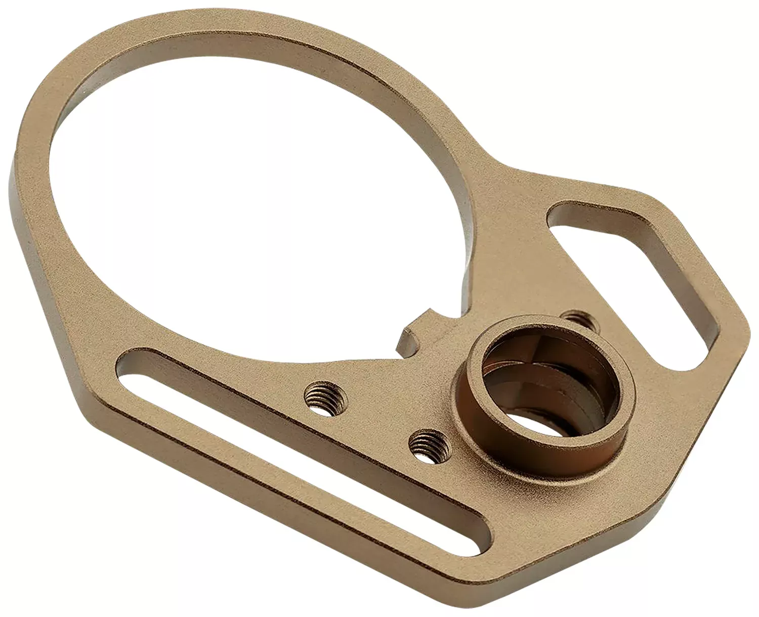 Strike Industries QD End Plate,with Hook Attachments & Anti-Rotation Castle Nut