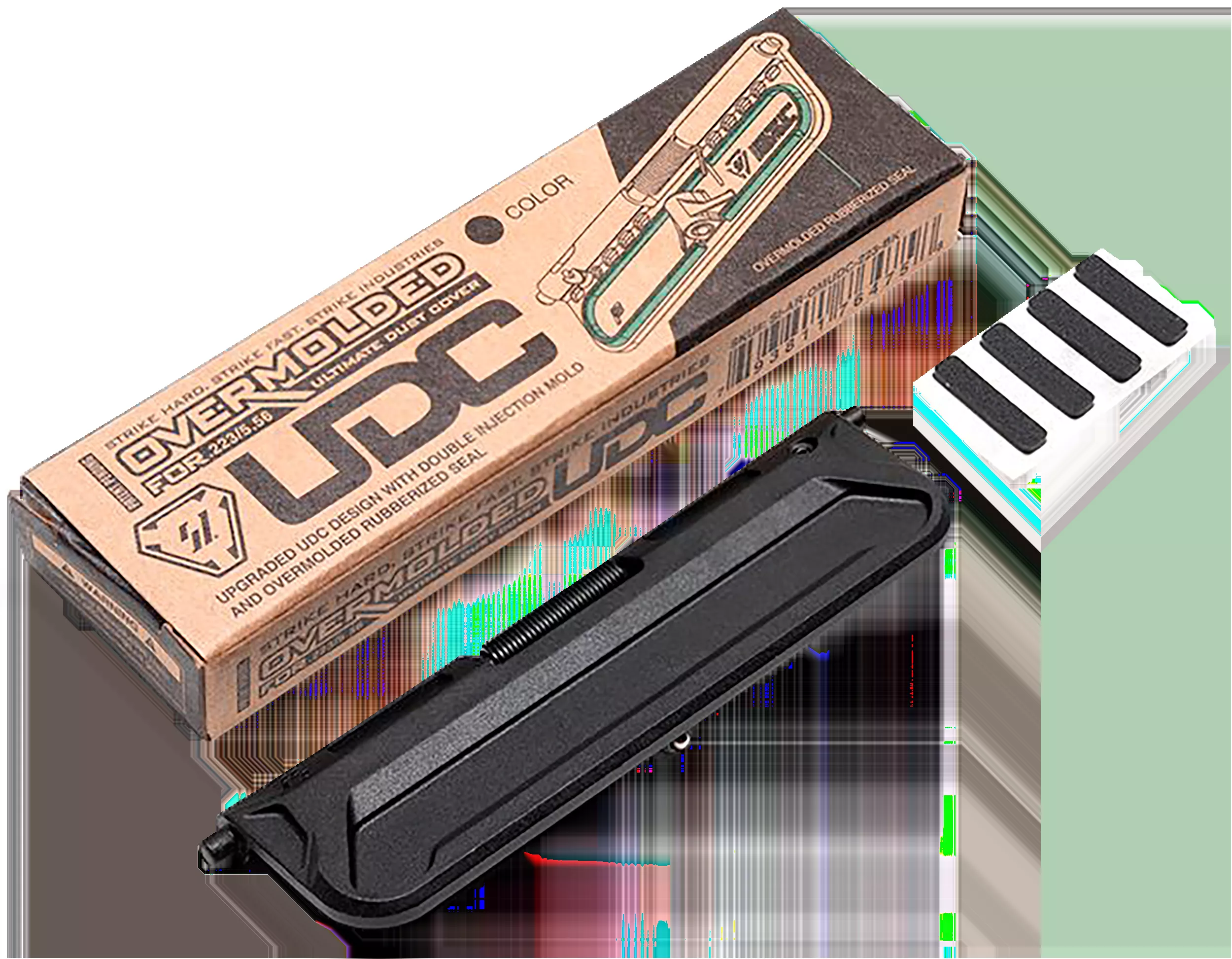 Strike Industries Ultimate Dust CoverBlack Polymer for AR-15