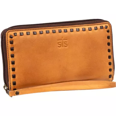 STS Bandera Tan Berkley Bifold Wristlet (62469)