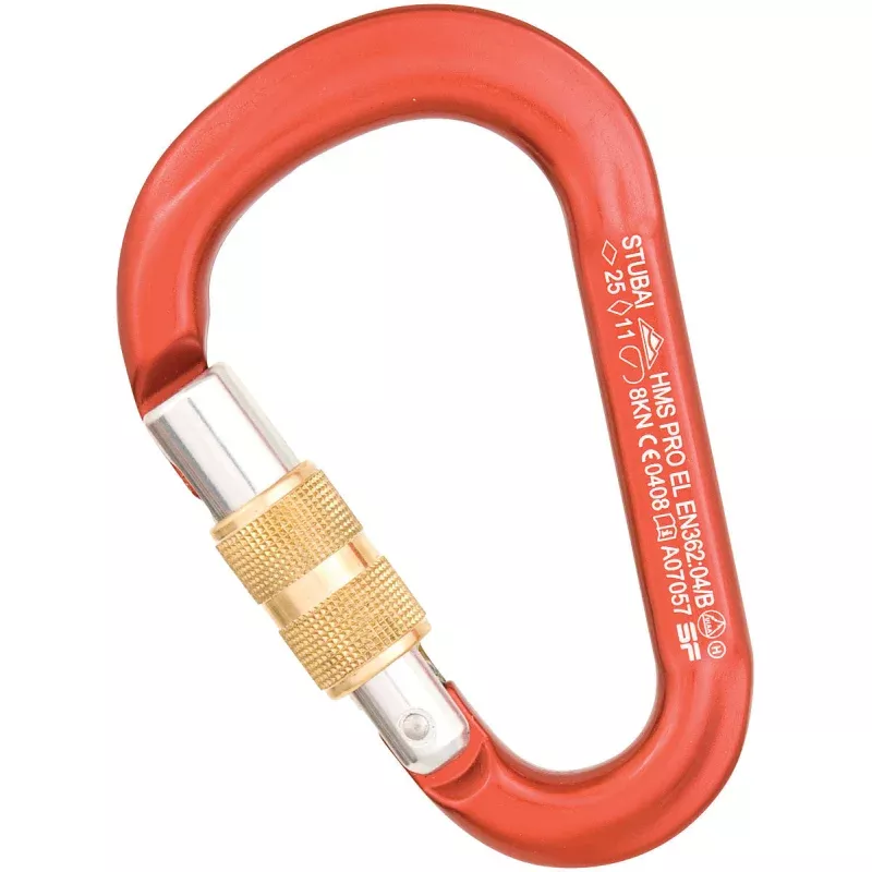 STUBAI HMS Anodized SG Orange Safety Hook