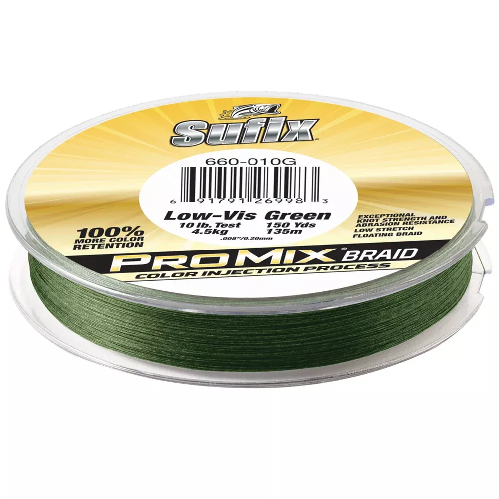 Sufix ProMix Braid 50lbs – Green – 150yds [630-050G]
