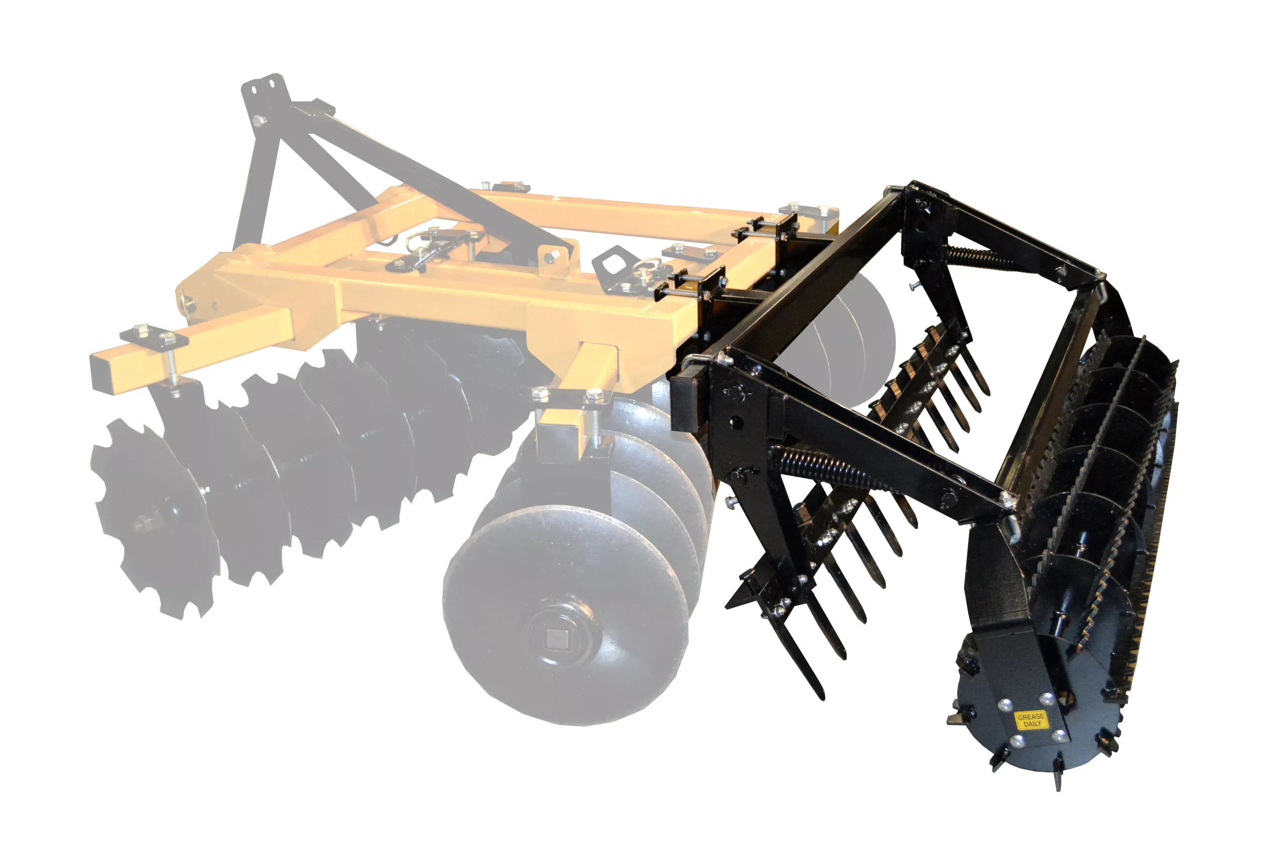 Sundown Soil Conditioner Assembly | Models DHSC-72, DHSC-84 & DHSC-96 | Width 72″ To 96″ | Disc Harrow 6′ To 8′ | 40 to 80 HP | For Tractor