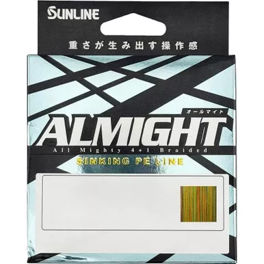 Sunline Almight Sinking PE Braided Line 165yd 11 Lb Test