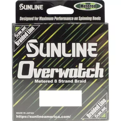 Sunline Overwatch Braided Line 10lb 125yd