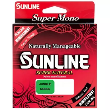 Sunline Super Natural Nylon Monofilament Line 330 yd 20Lb