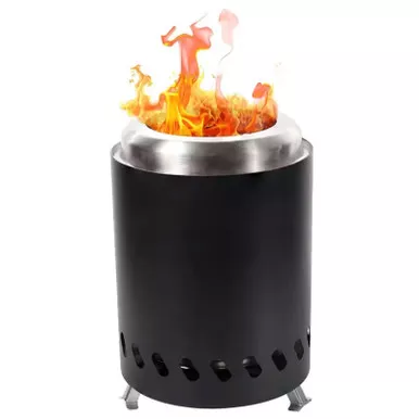 Sunshine Mountaineering 7" Portable Black Tabletop Fire Pit