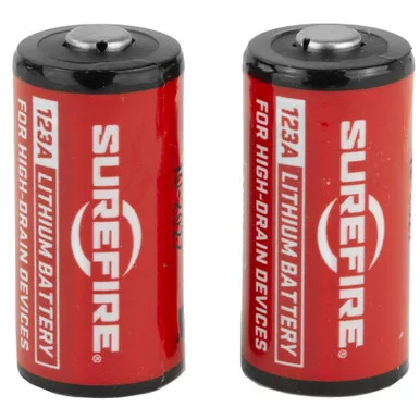 SUREFIRE CR123A Lithium 2-Pack Battery (SF2-BC)