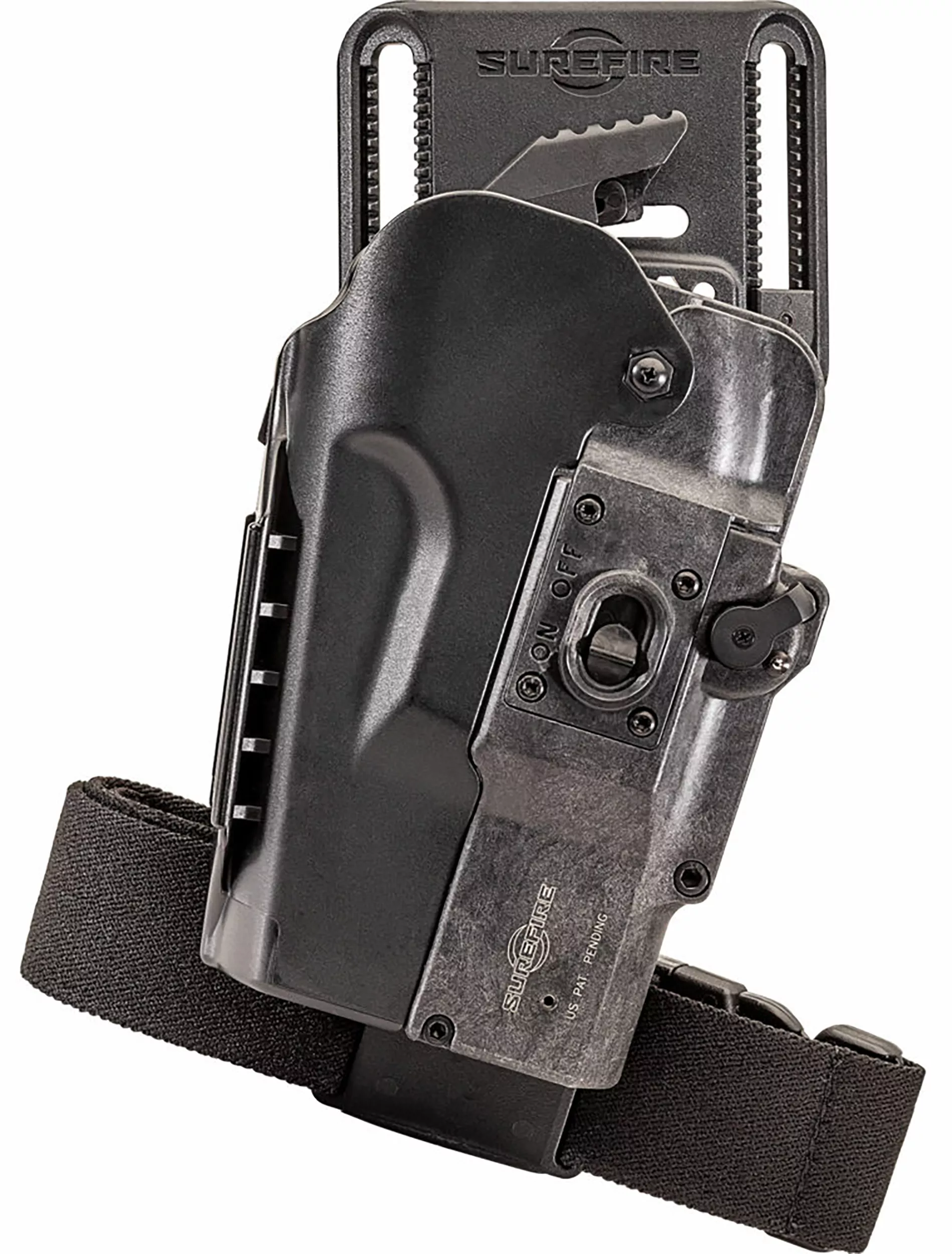 Surefire HD1RPRO Masterfire Rapid Deploy Holster Black Polymer OWB Right Hand