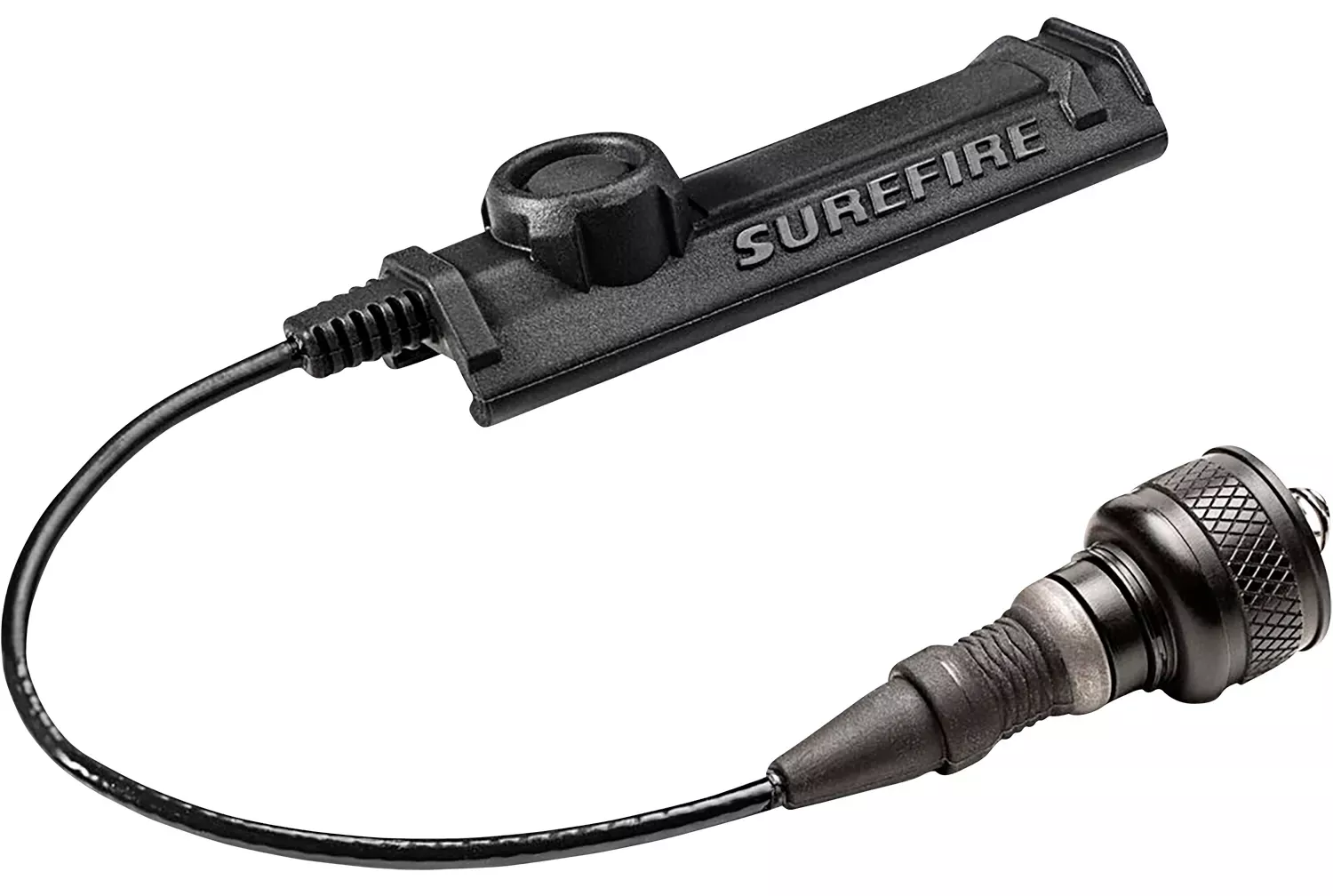 SureFire Scout Light Rear Cap Replacement Black Hardcoat Anodized Aluminum