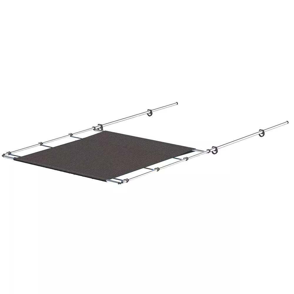 SureShade PTX Power Shade – 57″ Wide – Stainless Steel – Grey [2021026258]
