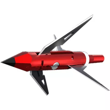 SWAT Broadheads MOAB7075T6420 MOAB Broadhead, 100 Grain, Silver, 3 Pack