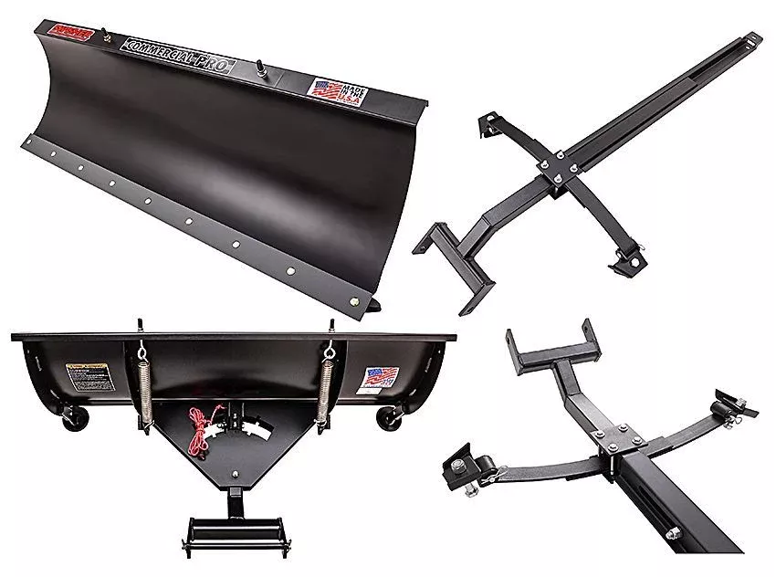 Swisher Commercial Pro ATV Plow Combo (Blade + Mounting Kit) | Blade Width 50″ | 15-20 HP | For ATVs/UTVs