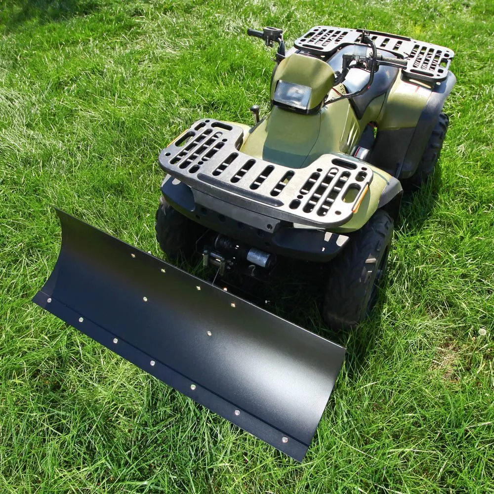 Swisher Straight Plow Blade | 48" Width | 15-20 HP | For ATVs/UTVs & Lawn Tractors