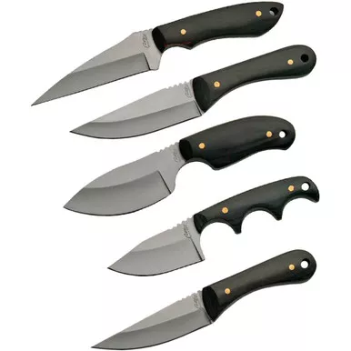 SZCO 211229 Skinner Set, Black, 5 Piece