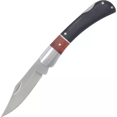 SZCO 211543 Black Bear Folder Knife, 4 Inches, Black