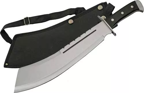 Szco Rite Edge 13.5″ Black – Bully Machete Ss Blade W/shth