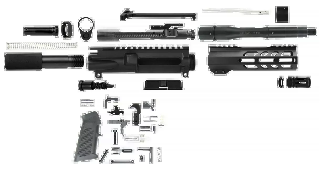 Tacfire Ar Build Kit, Tacfire Ss-pk556-lpk5.56 7.5″ Pstl Build Kit