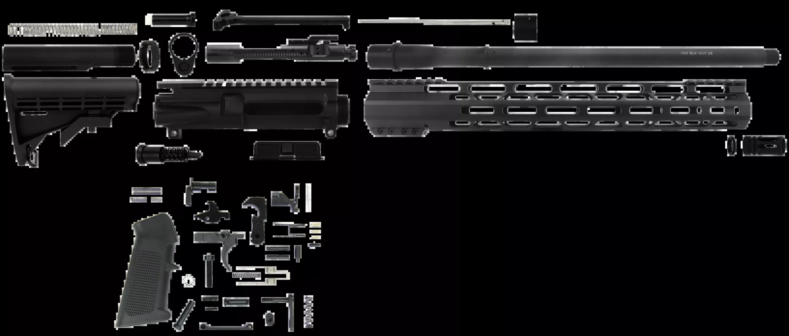 Tacfire Ar Build Kit, Tacfire Ss-rk300lpk300 Rfl Build Kit