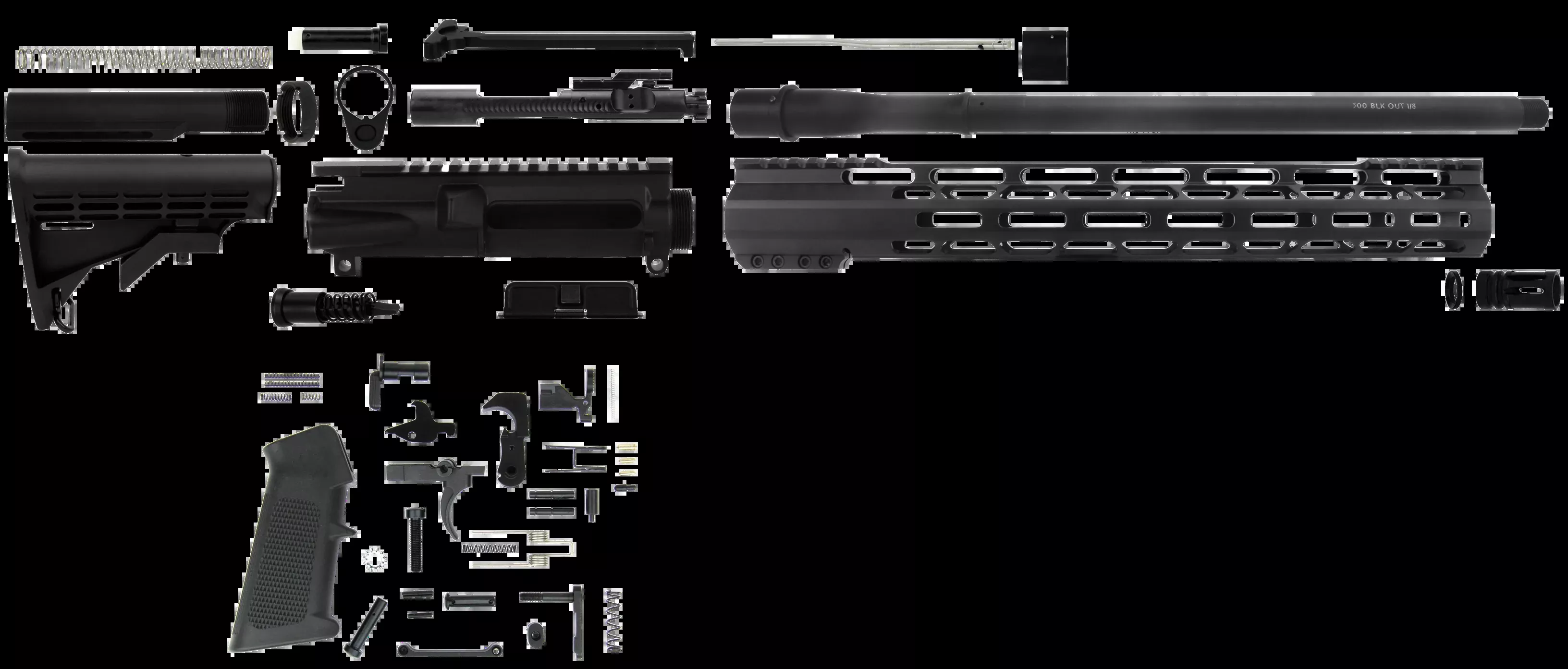 Tacfire Ar Build Kit, Tacfire Ss-rk300lpk300 Rfl Build Kit