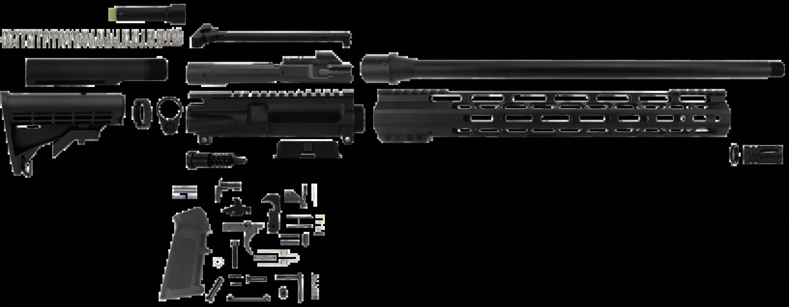 Tacfire Ar Build Kit, Tacfire Ss-rk45acp-lpk 45a Rfl Build Kit