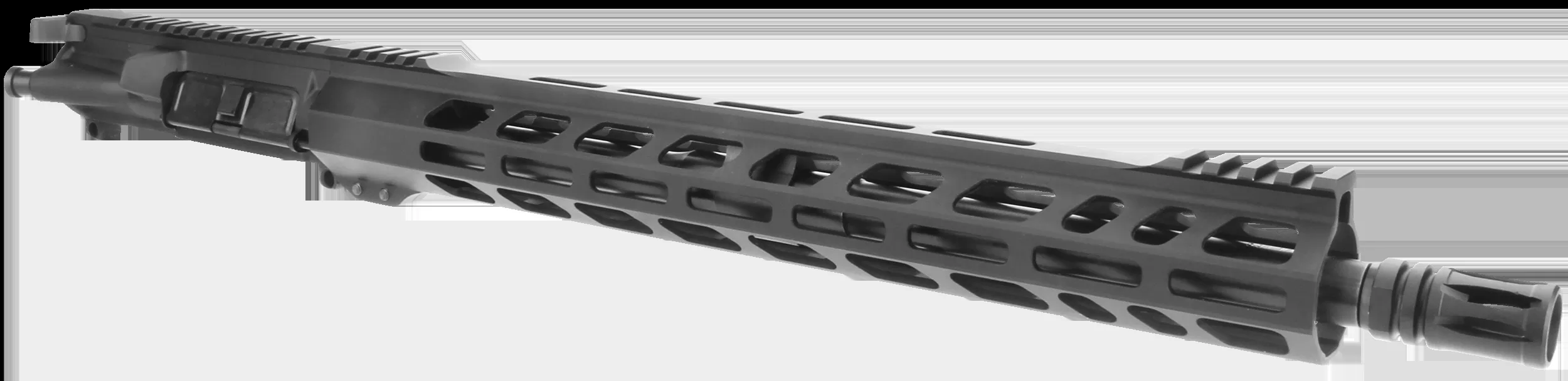 TacFire Rifle Upper Assembly 5.56x45mm NATO Caliber with 16" Receiver Black fits AR-Platform BU55616
