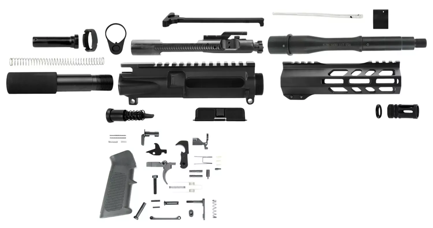 TacFireAR Build Kit5.56x45mm NATO 7.50" Barrel for AR Platform