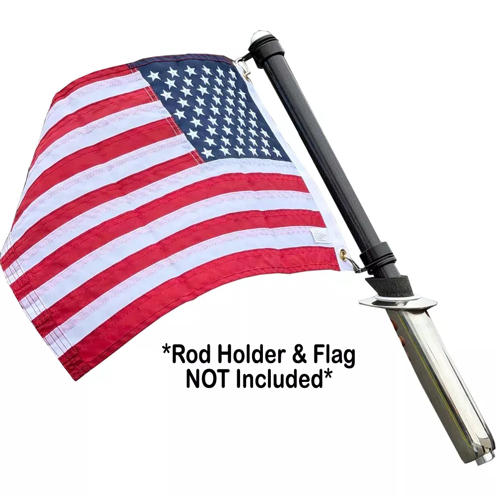 TACO Carbon Fiber Flag Pole w/J-Lock System – 26″ [FP-0125-CF24]